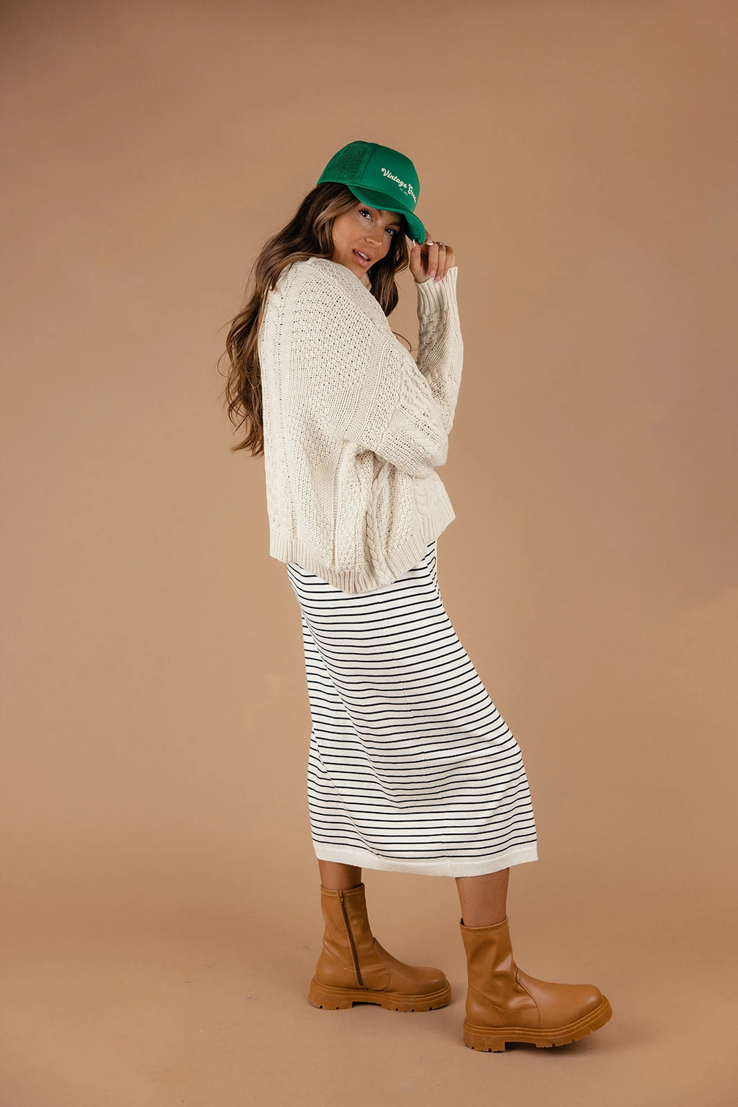 The Marin Cable Knit Sweater - Image 4