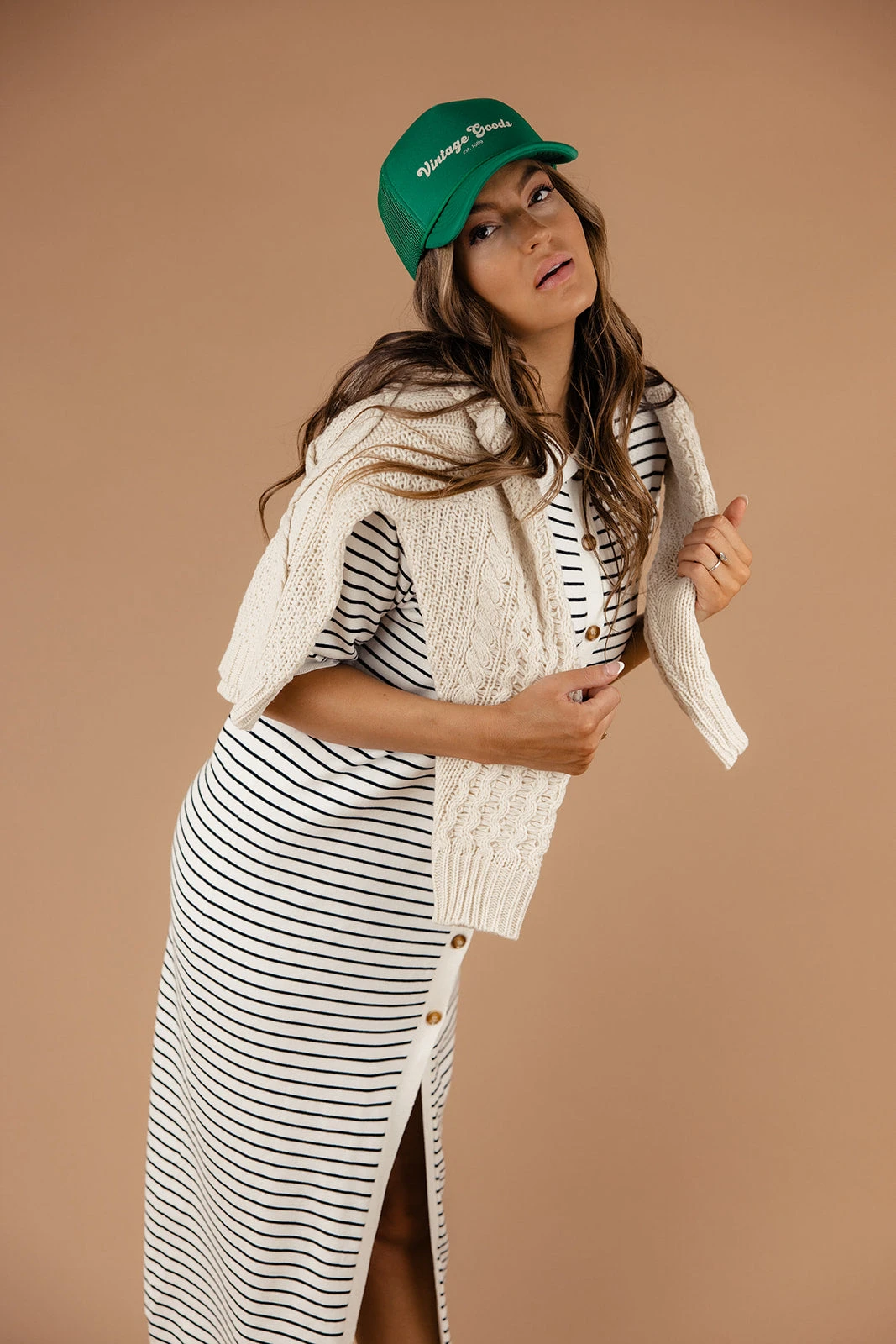 The Marin Cable Knit Sweater - Image 3