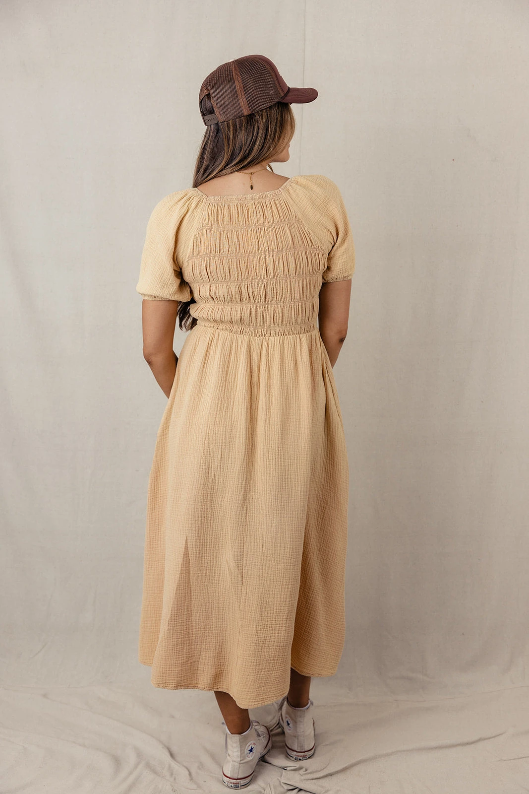 Stars And Butterflies Smocked Midi - Image 6