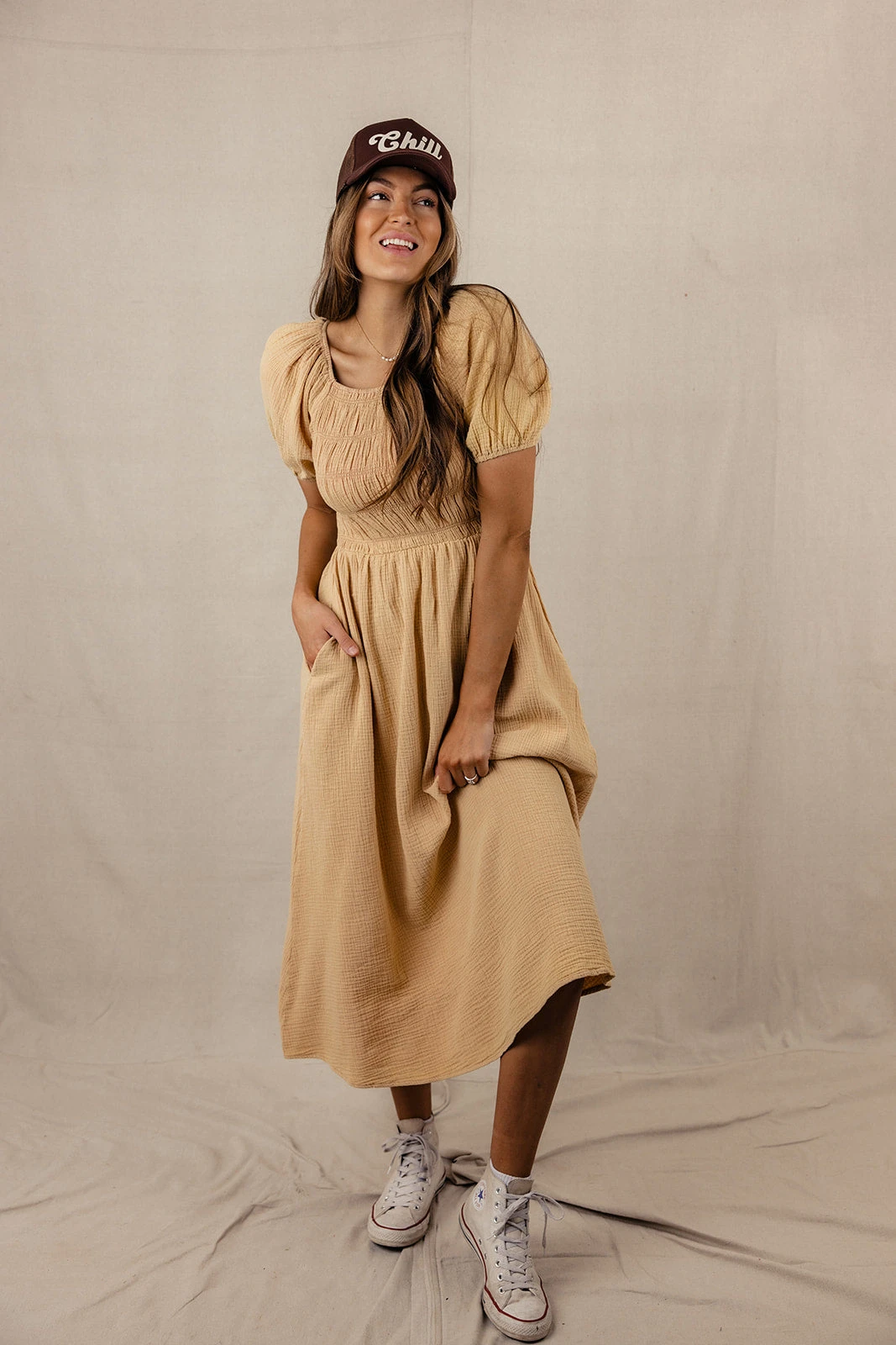 Stars And Butterflies Smocked Midi - Image 8