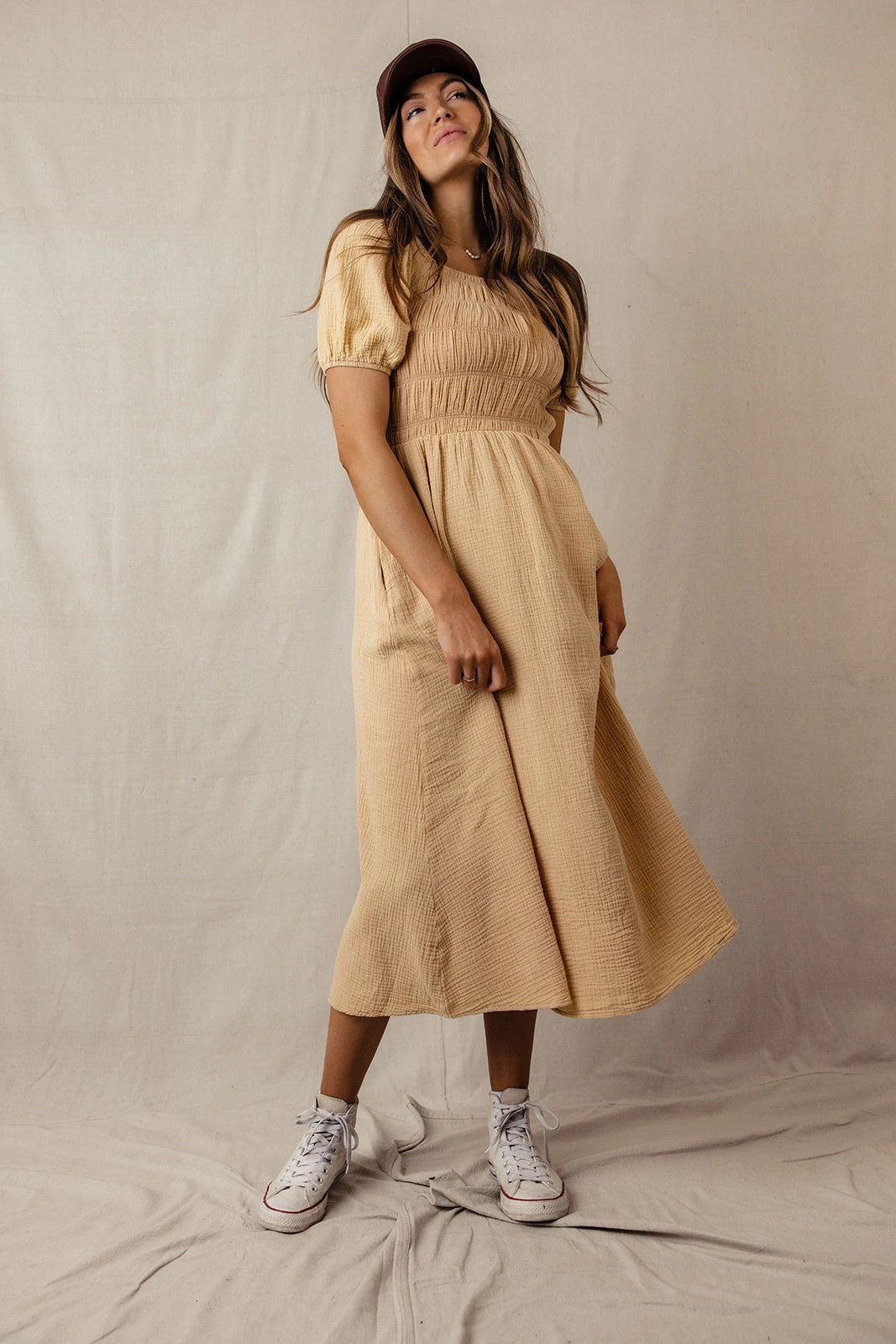 Stars And Butterflies Smocked Midi - Image 4