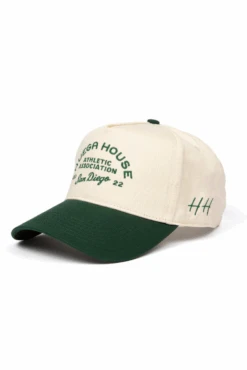 Athletic Association | Green & Natural Hat