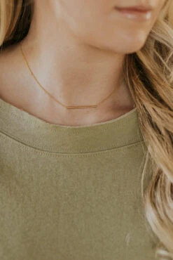 Aurora Bar Necklace