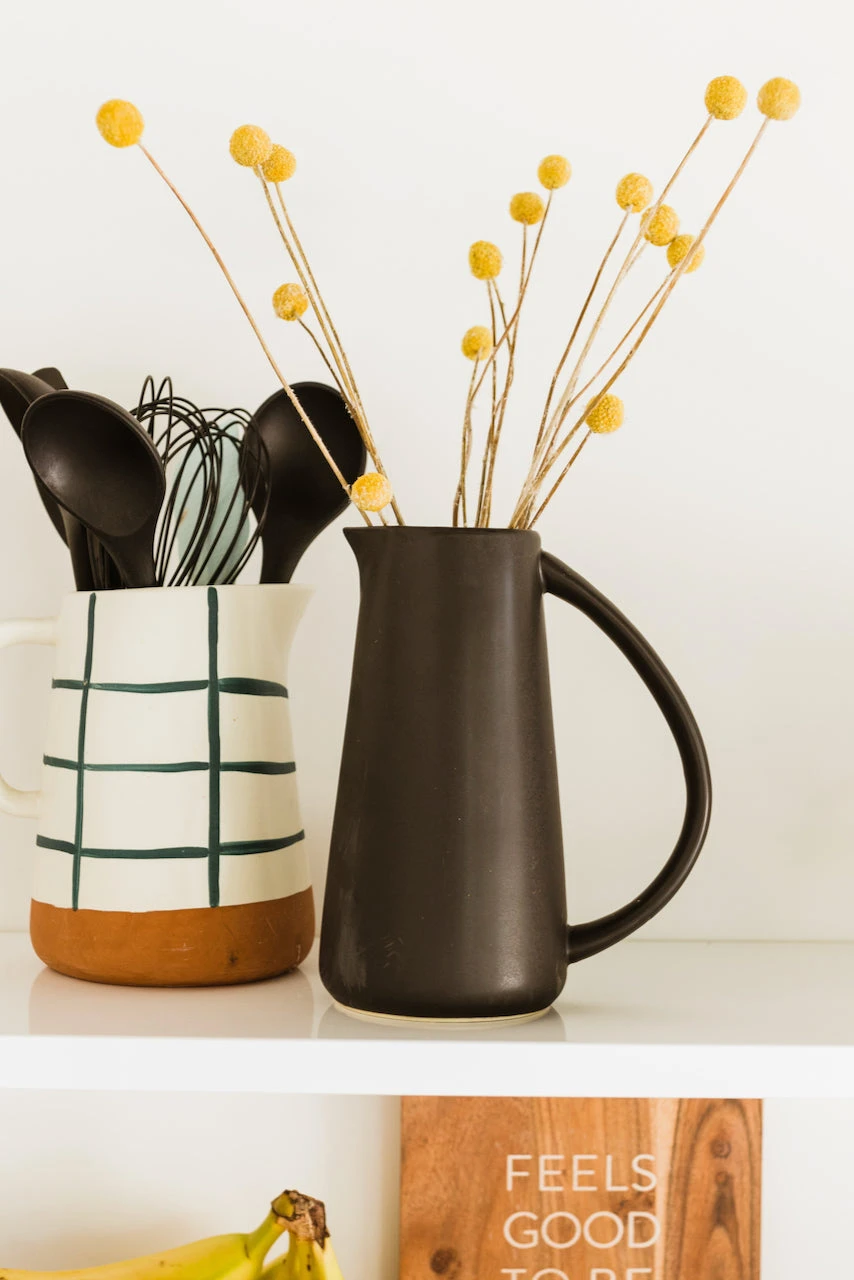 Bloomingville Miki Matte Stoneware Pitcher - Image 3