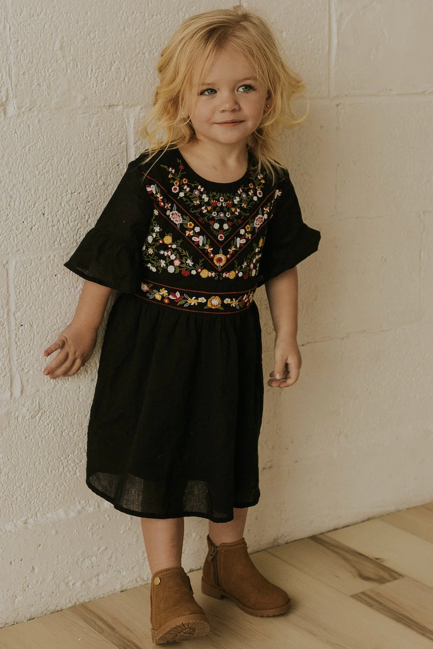 Mini DeMille Embroidery Dress - Image 20