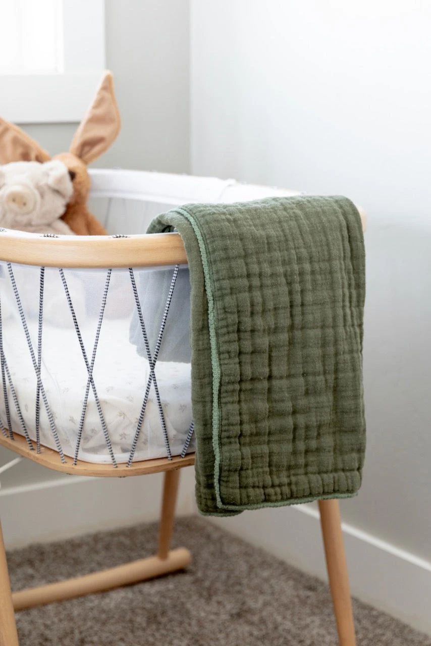 Go With The Flow Muslin Baby Blanket - Image 9