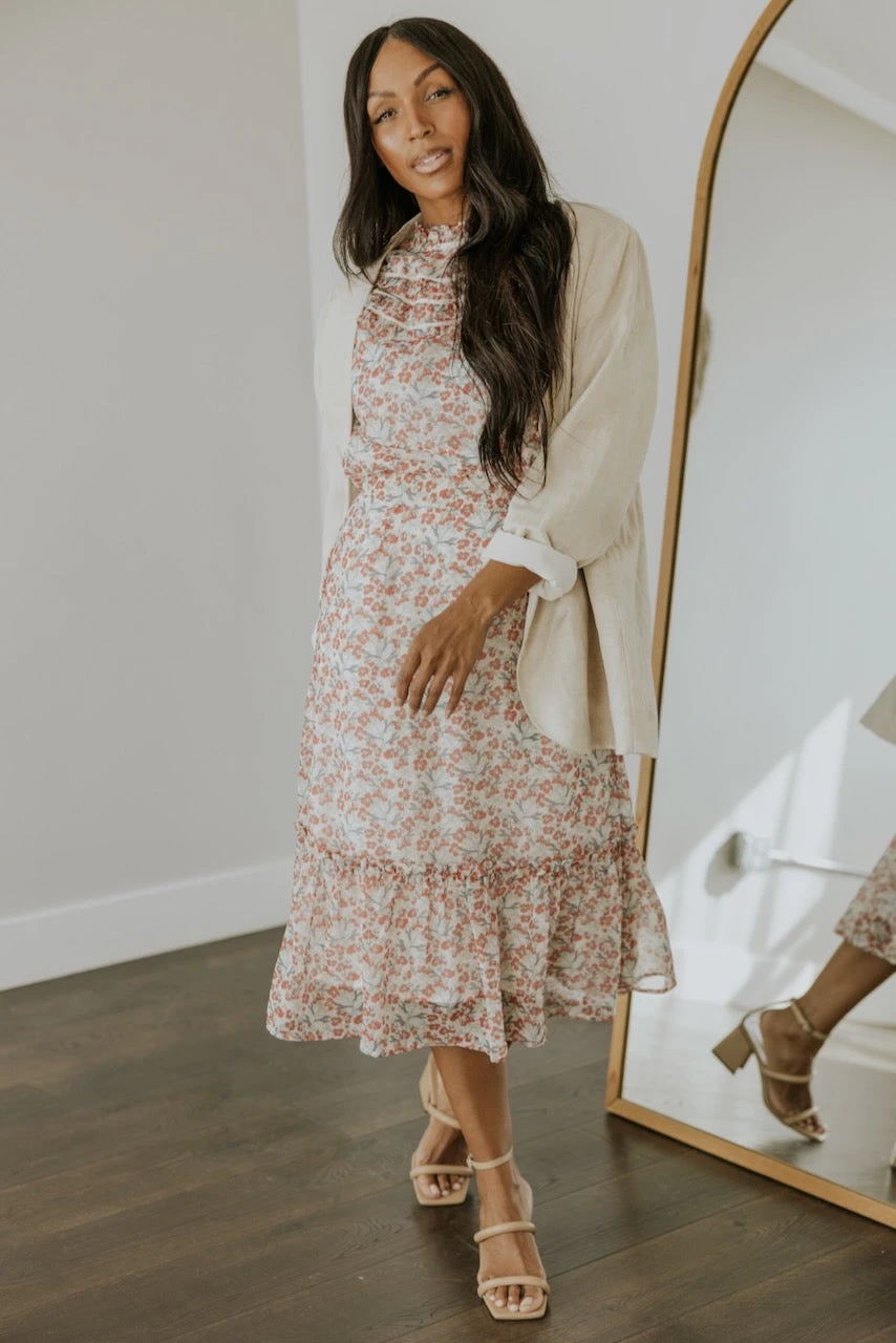 SALT Cressida Floral Ruffle Skirt - Image 14