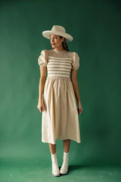 All My Loving Puff Sleeve Dress