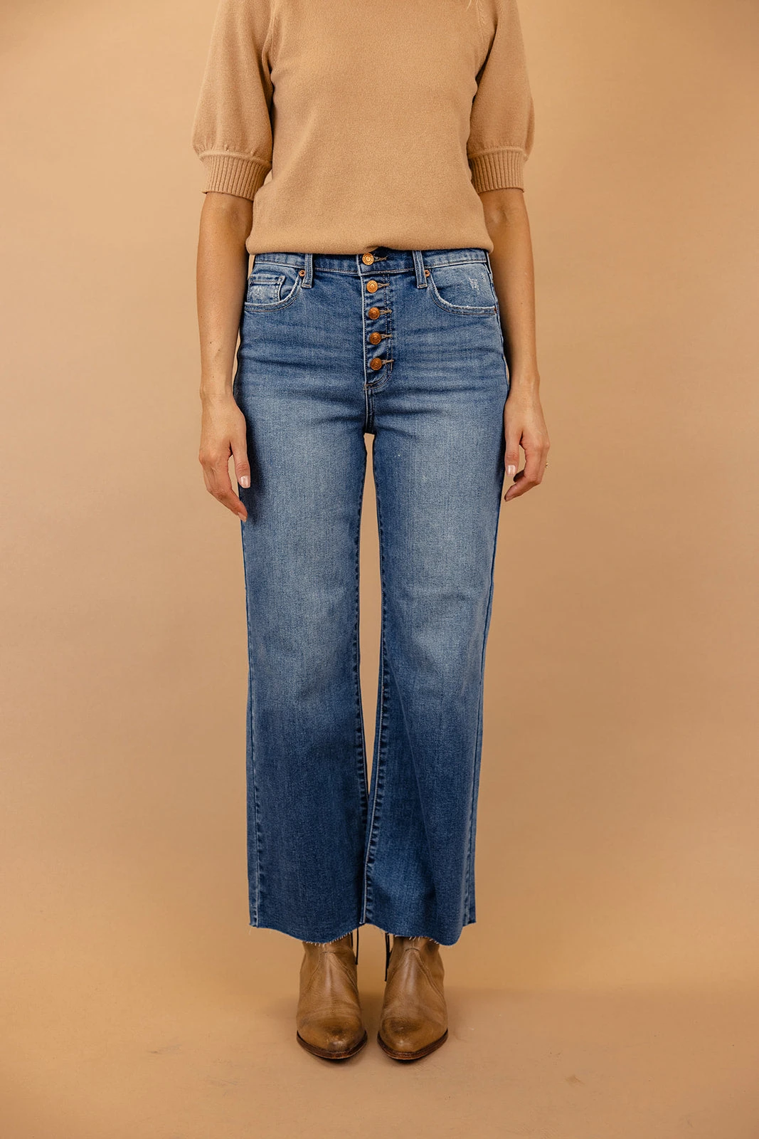 Ruby High Rise Wide Leg Jeans - Image 3