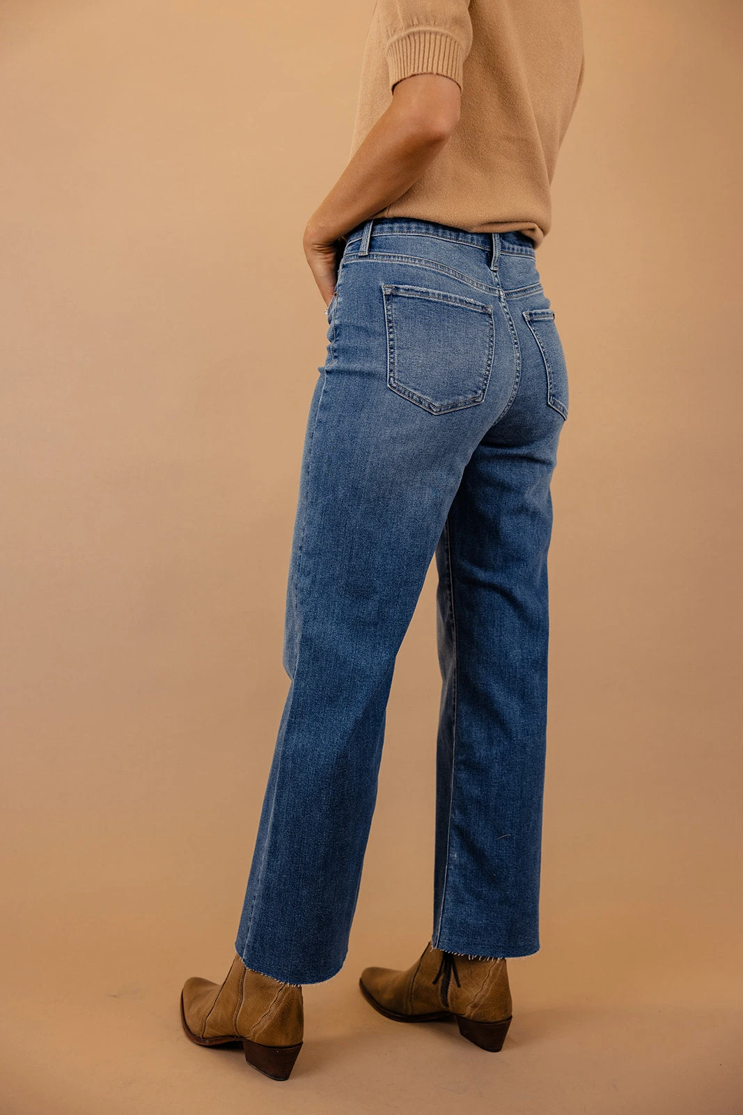 Ruby High Rise Wide Leg Jeans - Image 2