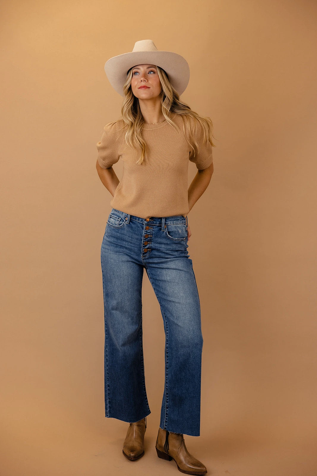 Ruby High Rise Wide Leg Jeans - Image 7