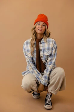 Paint My Spirit Plaid Shacket