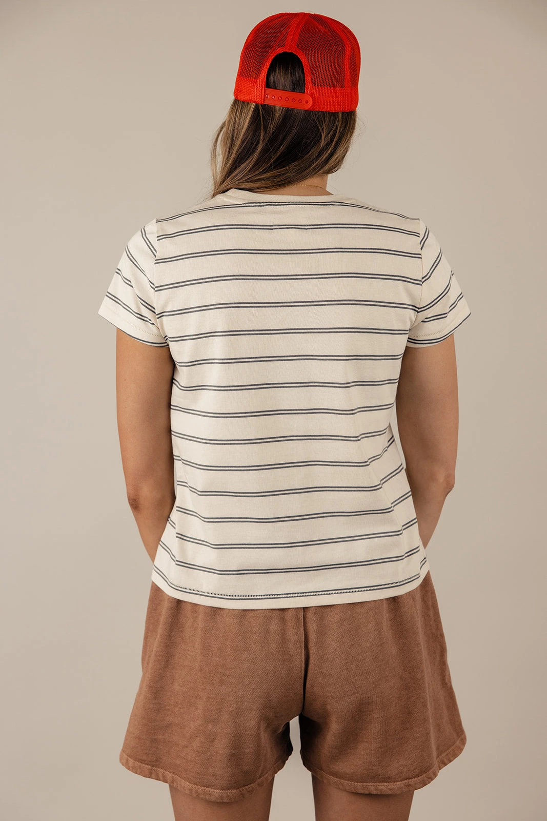 Thick And Thin Striped Tee - Image 4