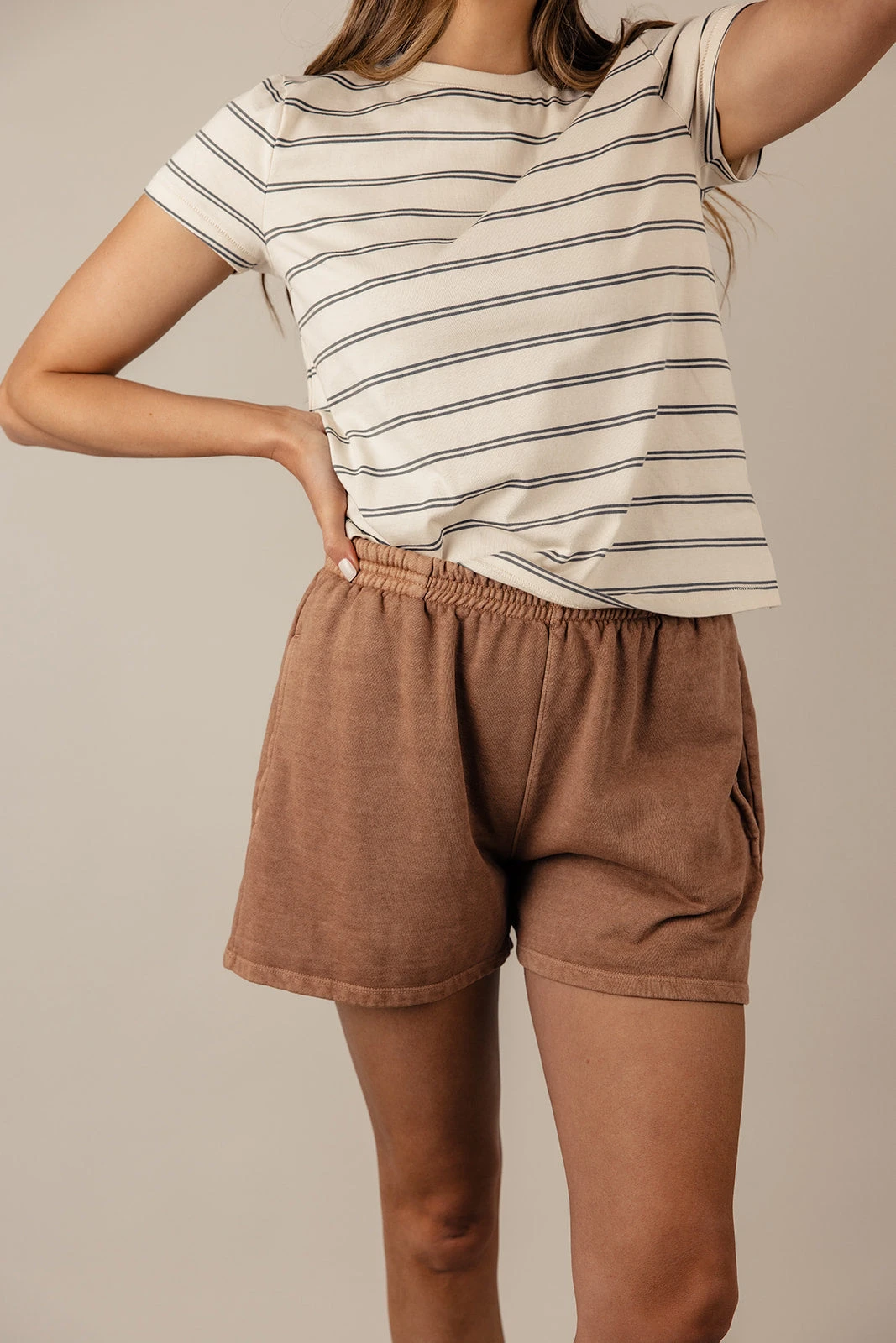Thick And Thin Striped Tee - Image 5