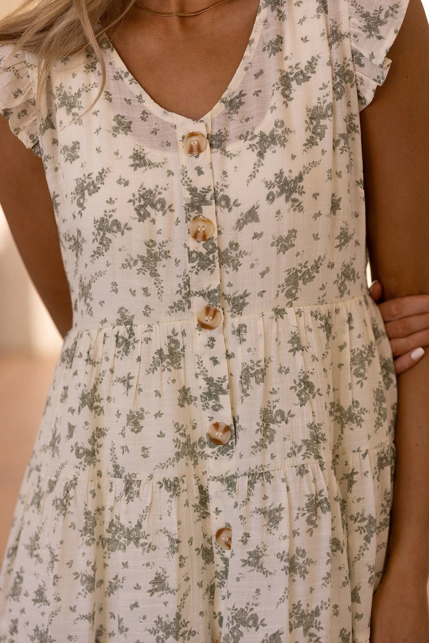 Bat Your Eyes Button Down Dress - Image 5