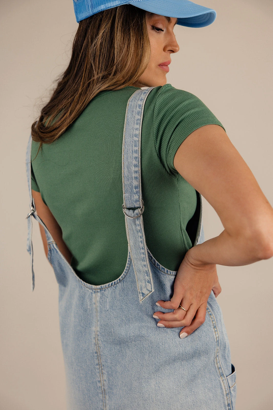 Ash Waffle Knit Tee - Image 3