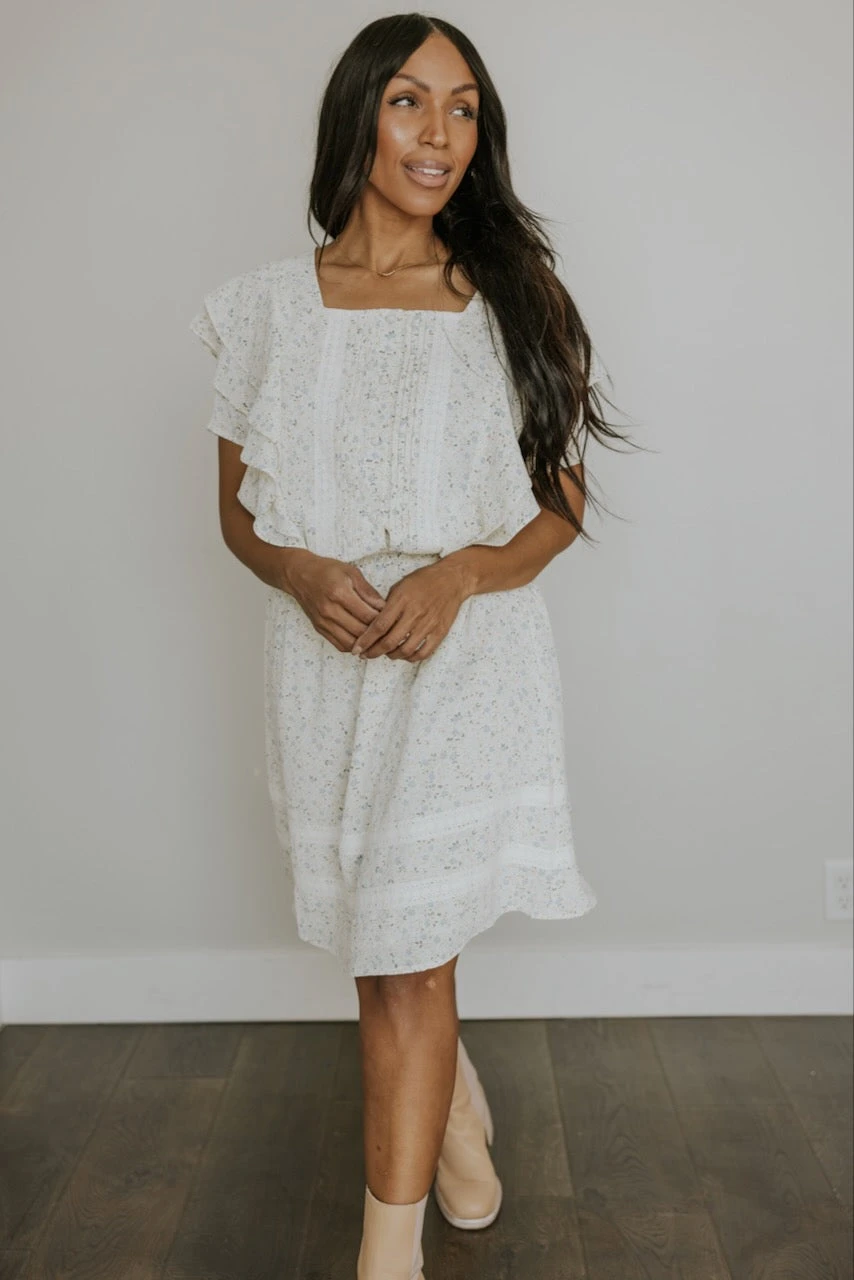 SALT Liliane Lace Trim Detail Skirt - Image 2