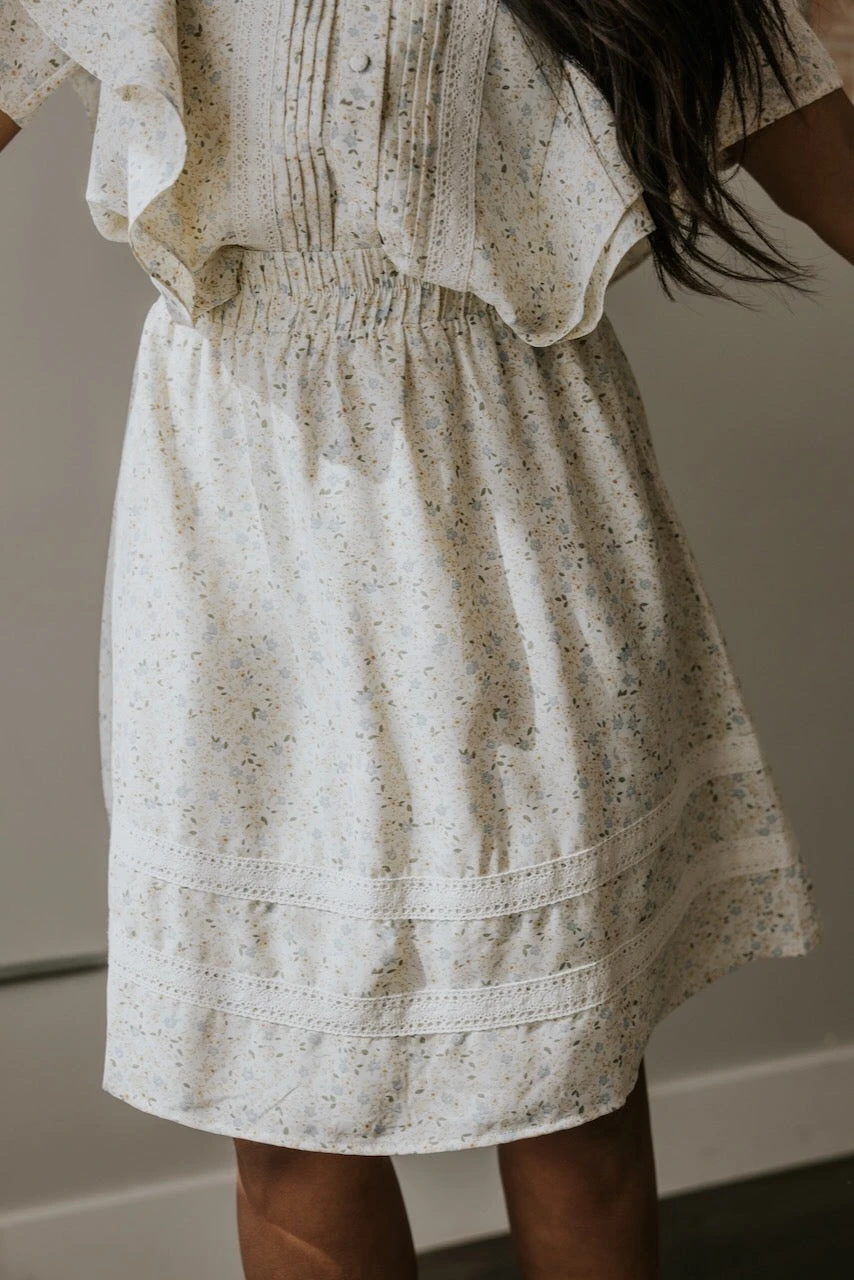 SALT Liliane Lace Trim Detail Skirt - Image 6