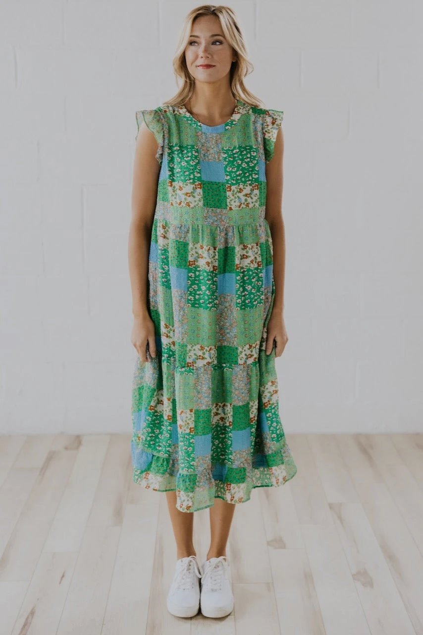 Andarna Patchwork Midi - Image 3