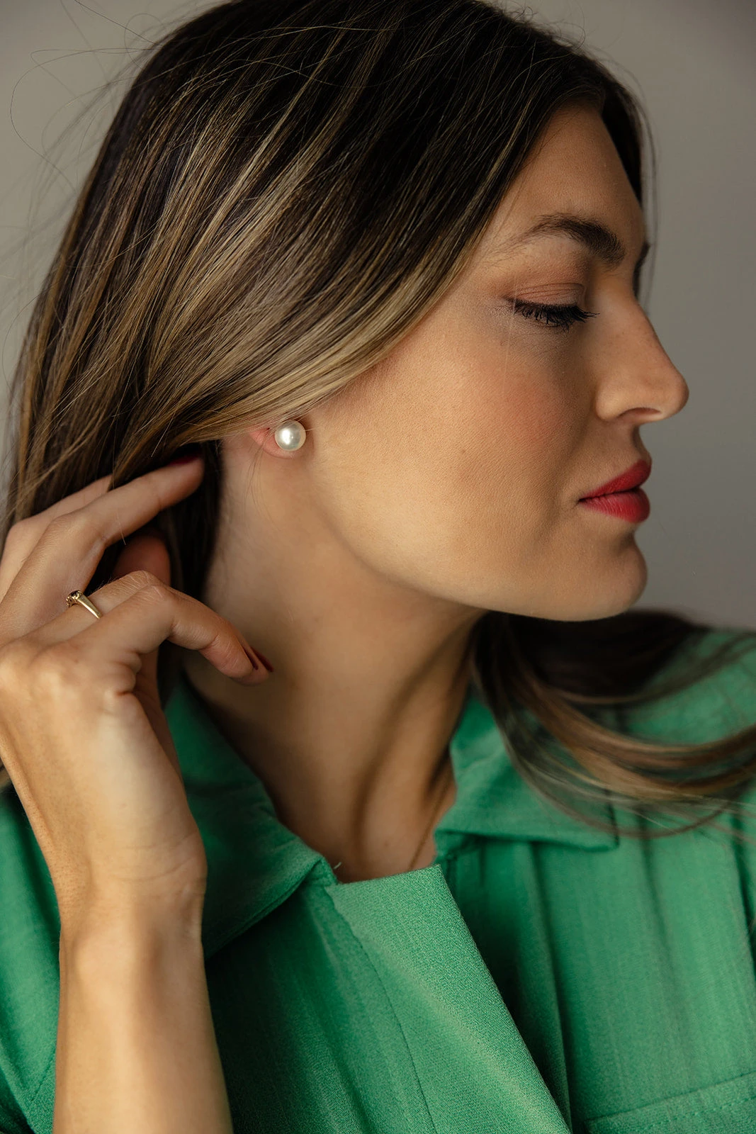 Marina Pearl Earrings - Image 8