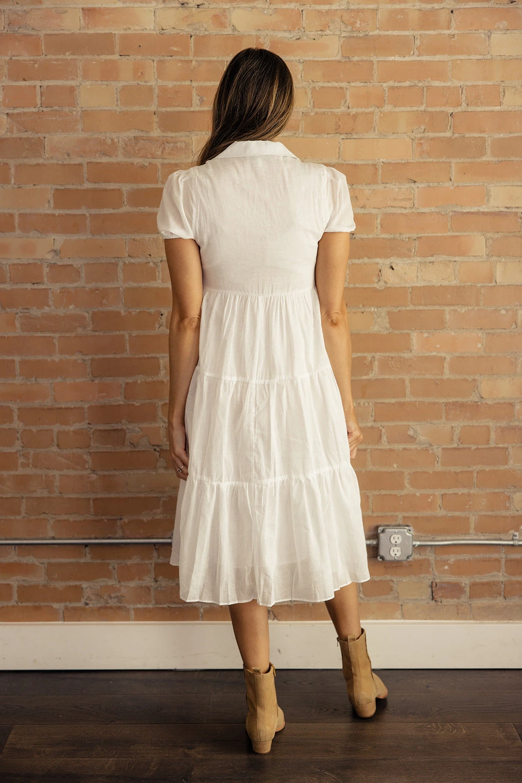 Breathe Again Button Dress - Image 4