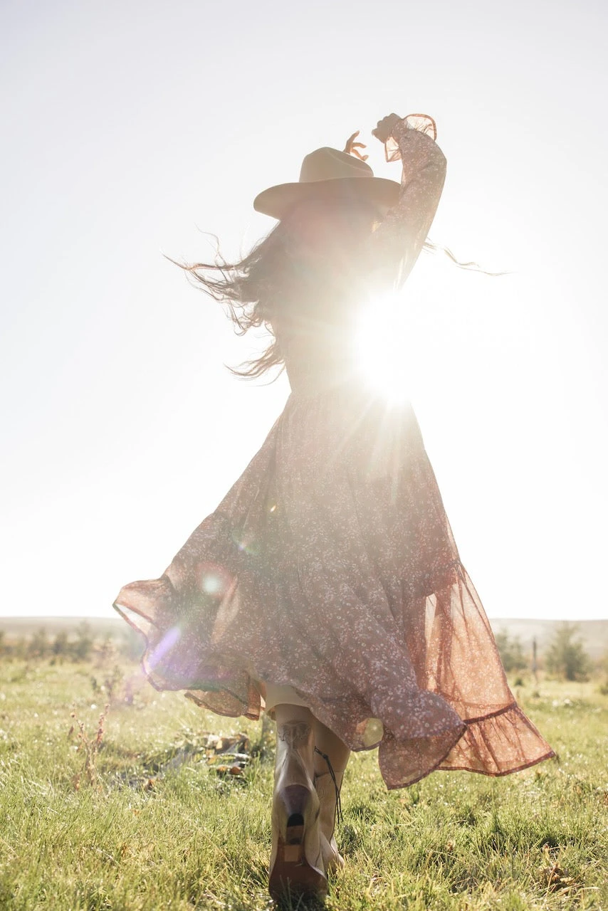 The Abbey Tiered Midi Dress - Image 8