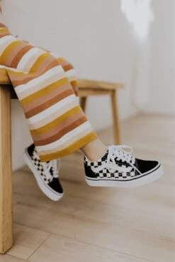 Kids Old Skool Checkered Vans