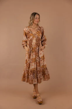 Hidden Figures Patchwork Midi