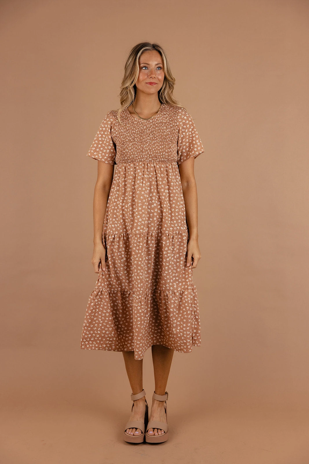 Too Sweet Smocked Dress - Image 3