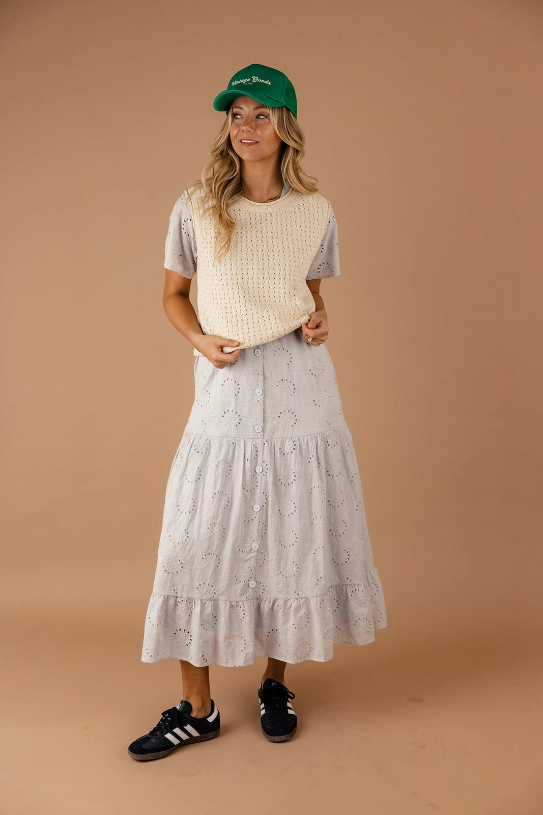 Tamora Tiered Eyelet Dress - Image 7