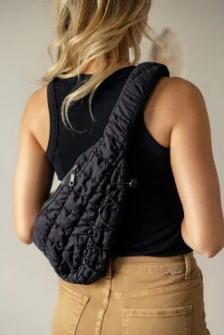 Mazie Quilted Sling Bag