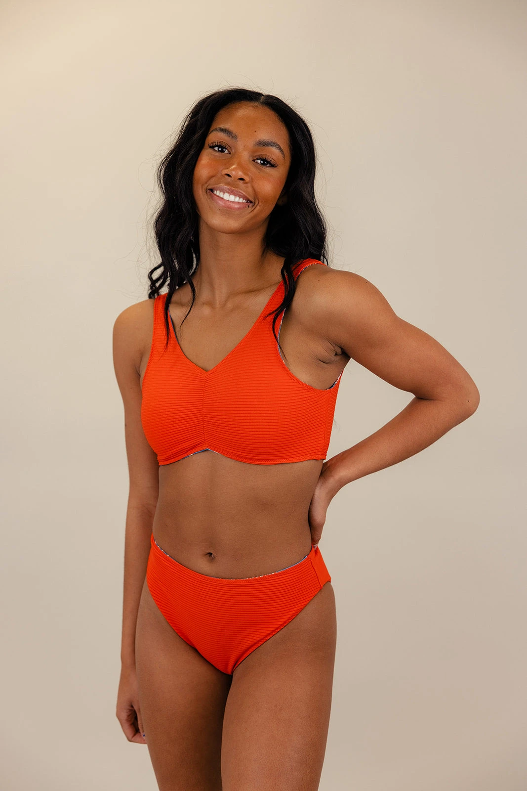 Flat Rib Chesapeake Bay Reversible High Leg Bottom - Image 16