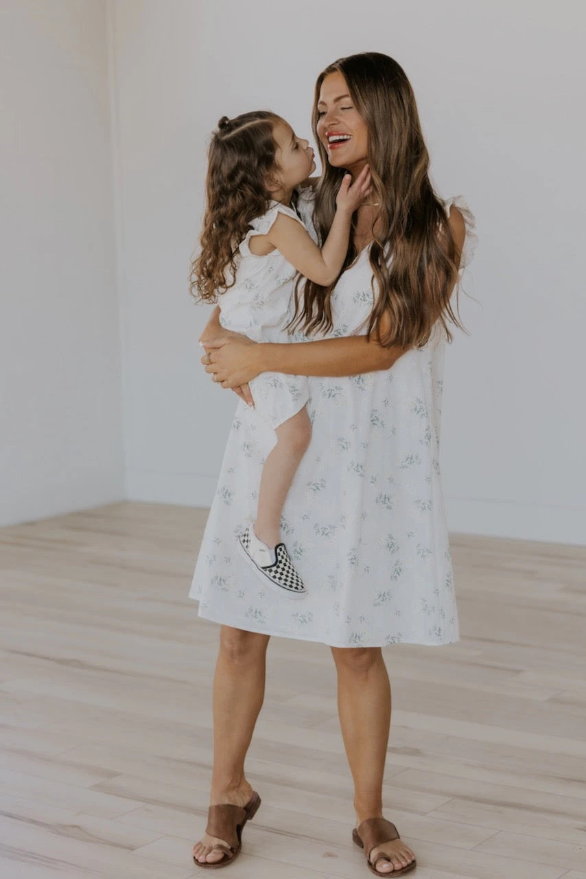 Mini Cerelia Ruffle Sleeve Dress - Image 10