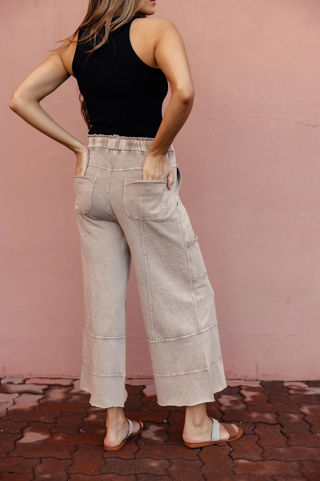 Toula Tie Waist Pants - Image 5