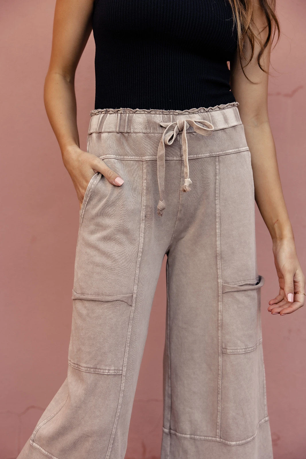 Toula Tie Waist Pants - Image 3