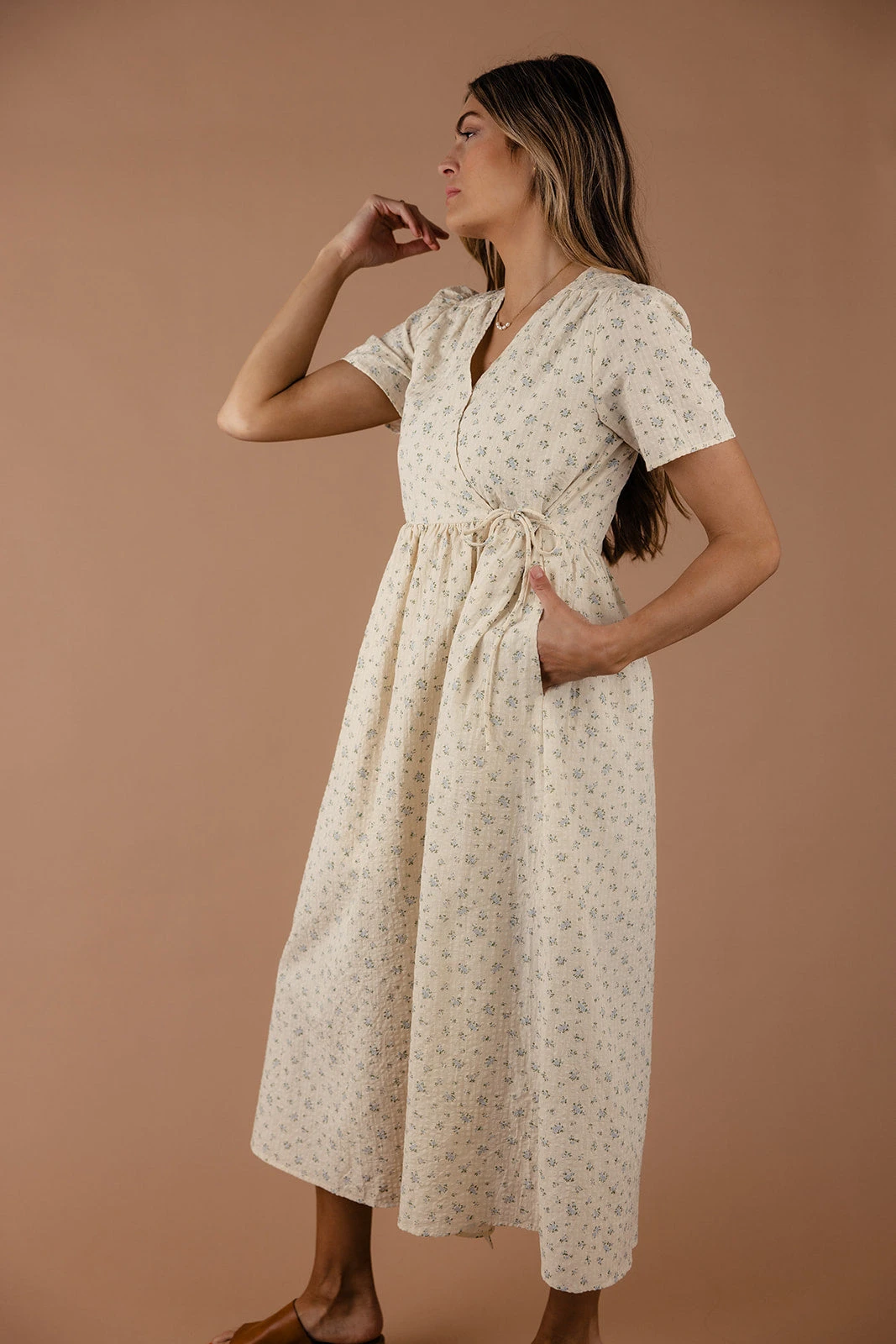 Days Of Wild Floral Wrap Maxi - Image 5