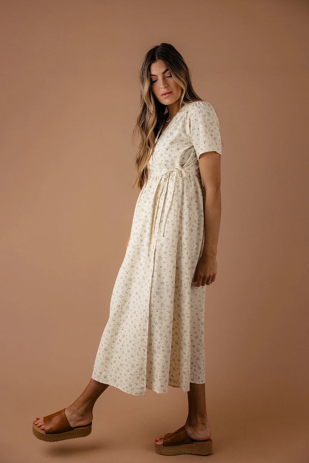 Days Of Wild Floral Wrap Maxi - Image 7