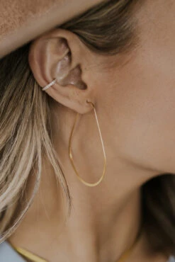 ROOLEE First Love Hoop Earrings