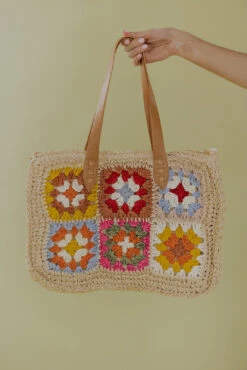 The Ed Granny Square Tote
