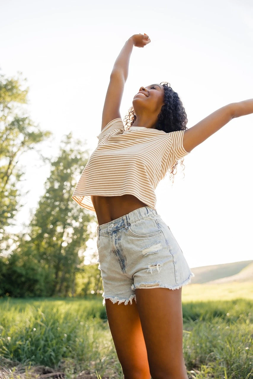 Camp Rock Stripe Tee - Image 10