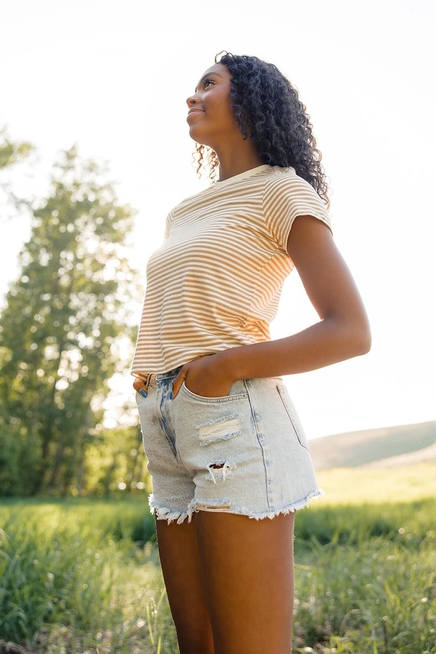 Camp Rock Stripe Tee - Image 12