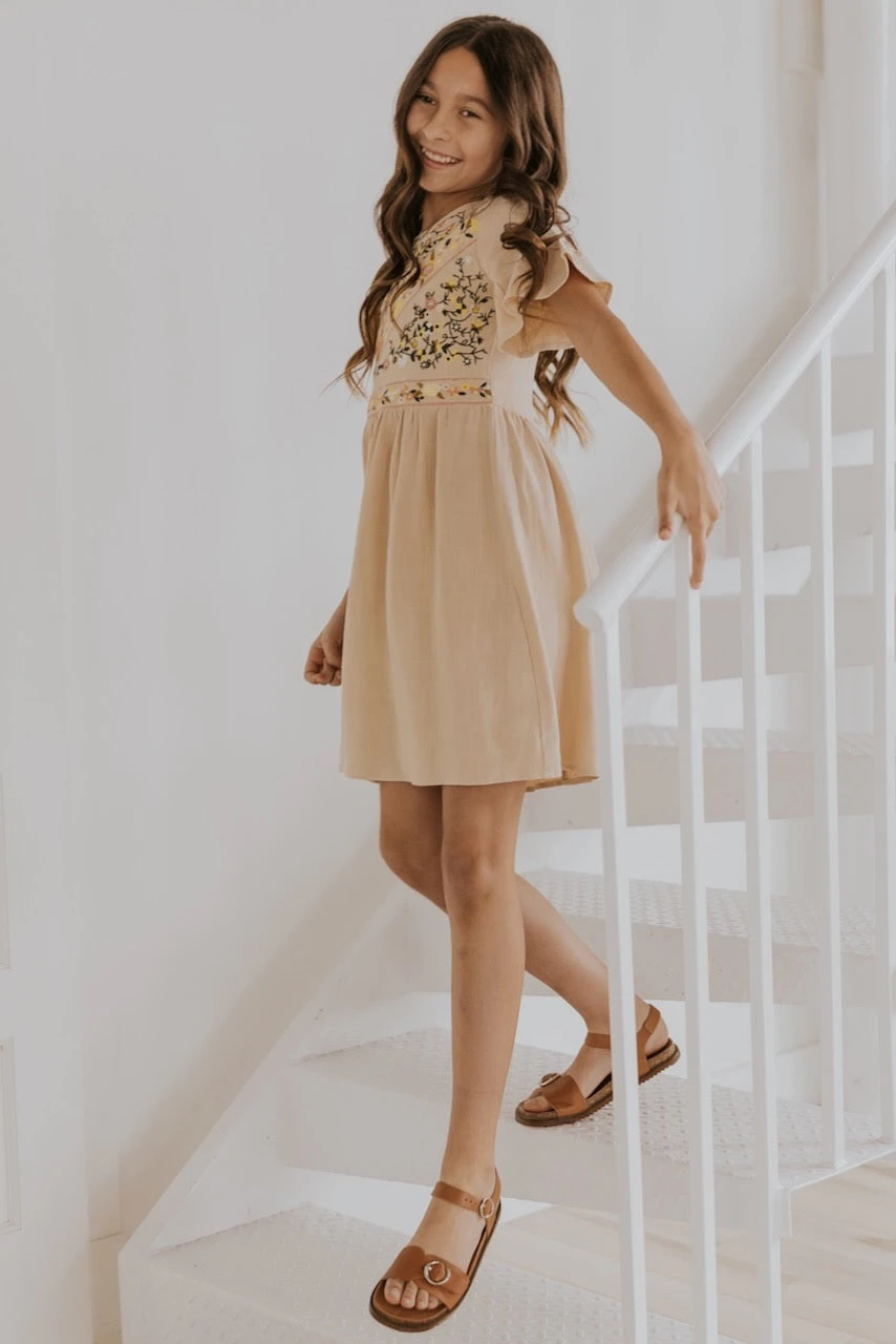 Mini DeMille Embroidery Dress - Image 19