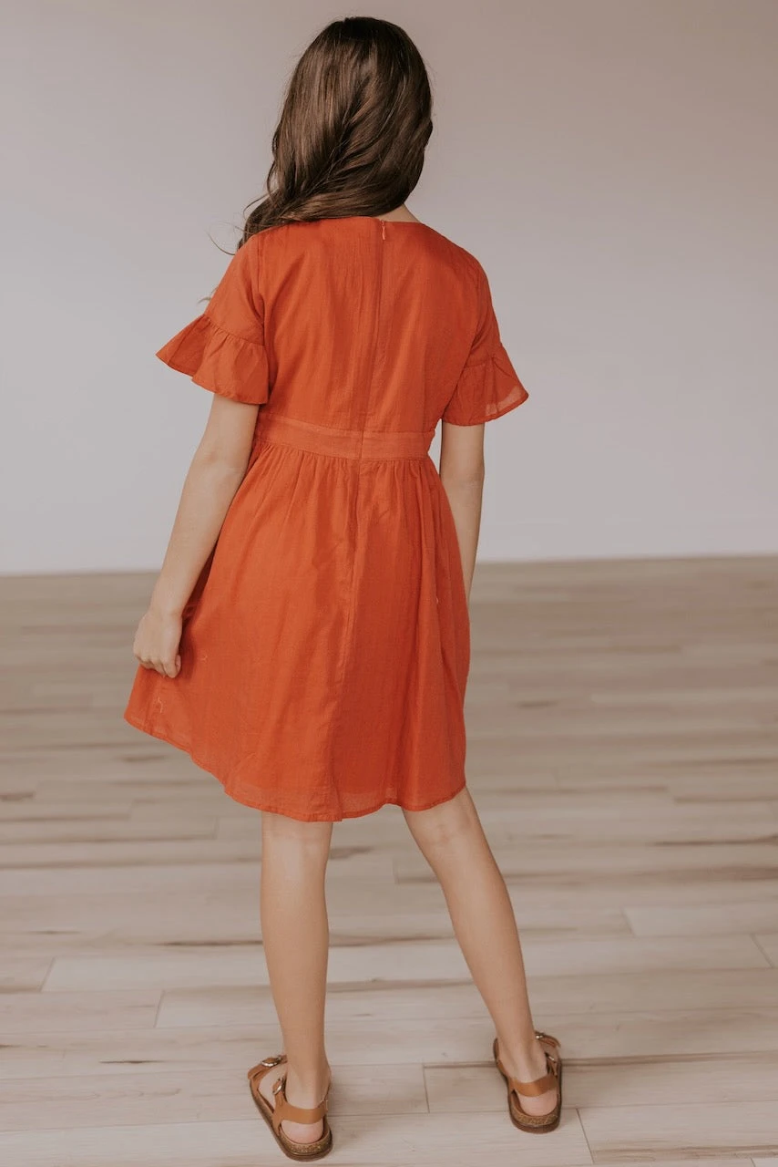 Mini DeMille Embroidery Dress - Image 12