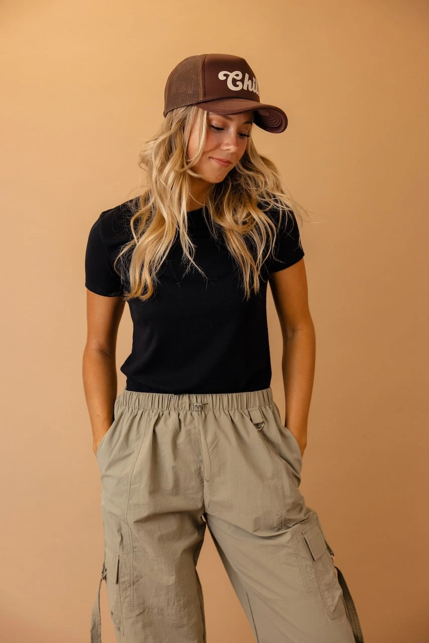 Sadie Solid Tee - Image 2