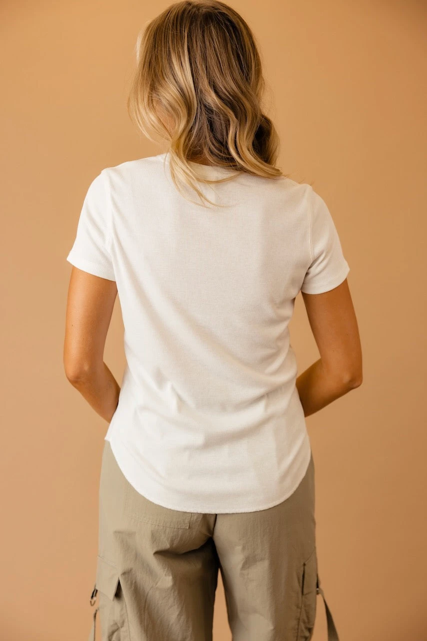 Sadie Solid Tee - Image 14