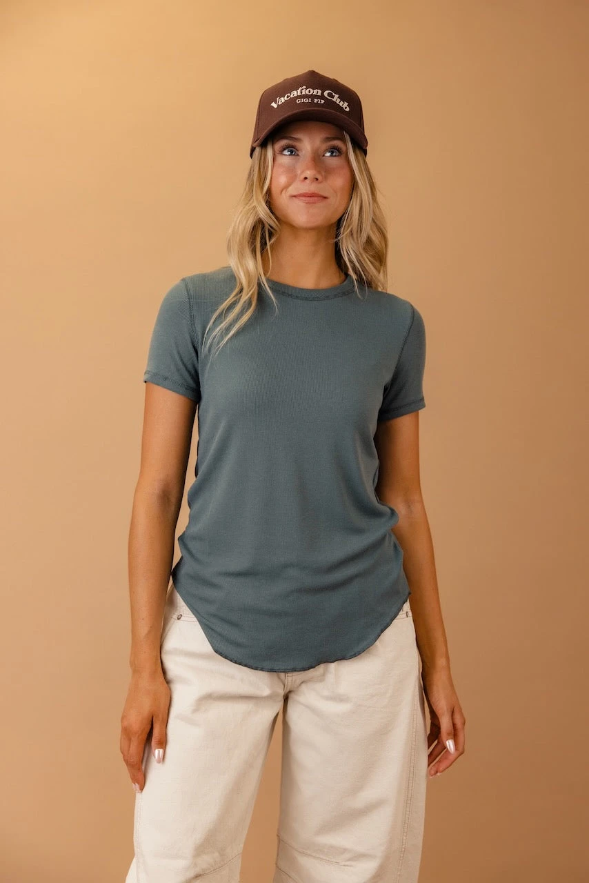Sadie Solid Tee - Image 8