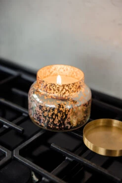 Capri Blue Mercury Iridescent Volcano Candle