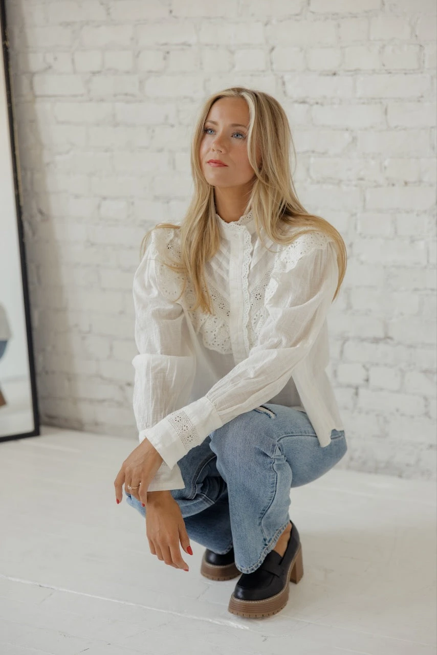 Free People Hit The Road Buttondown - Image 9