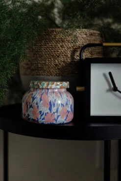 Capri Blue Pattern Play Volcano Candle