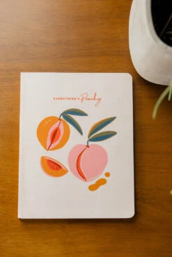 Everything's Peachy Layflat Notebook